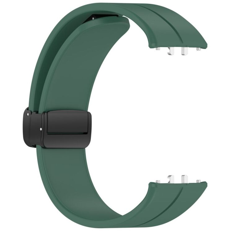 Ремешок Deexe Magnetic Braselet для Samsung Galaxy Fit 3 - Dark Green: фото 4 из 9