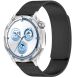 Ремешок Deexe Magnetic Silicone Strap для Huawei Watch GT 5 (46mm) - Black (895543B). Фото 3 из 6