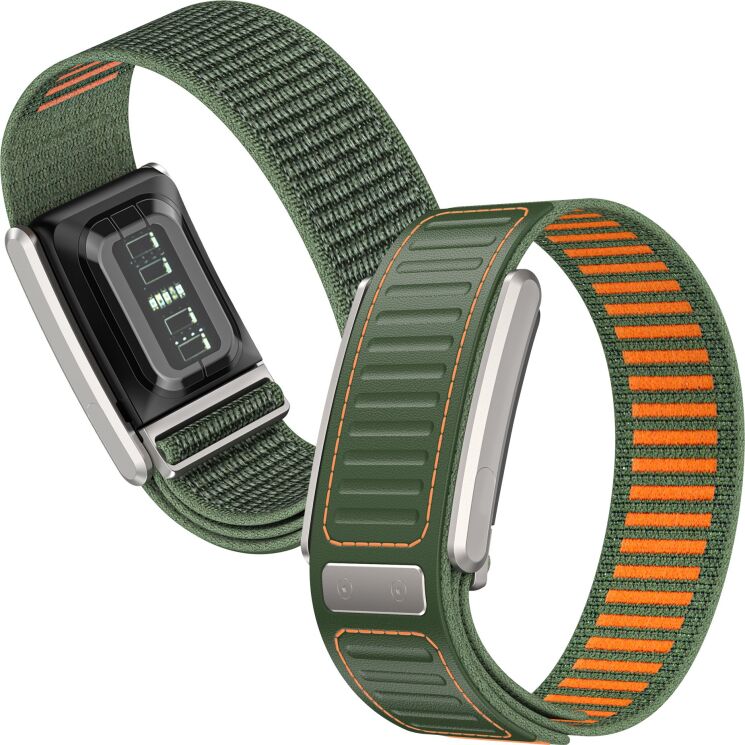 Ремешок Deexe Matrix Weave для WHOOP 5.0 / MG - Army Green (403118AG) Ремешок Deexe Matrix Weave для WHOOP 5.0 / MG - Army Green: фото 3 из 8