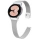 Ремінець Deexe Milanese Bracelet для Samsung Galaxy Watch 4 / 4 Classic / 5 / 5 Pro / 6 / 6 Classic / 7 / FE - Silver (358126S). Фото 3 з 7