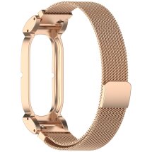 Ремешок Deexe Milanese Stainless Steel для Google Fitbit Air - Rose Gold: фото 1 из 6
