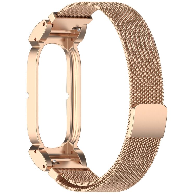 Ремешок Deexe Milanese Stainless Steel для Google Fitbit Air - Rose Gold (258005RG) Ремешок Deexe Milanese Stainless Steel для Google Fitbit Air - Rose Gold: фото 1 из 6