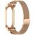 Ремешок Deexe Milanese Stainless Steel для Google Fitbit Air - Rose Gold: фото 1 из 6
