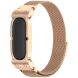 Ремешок Deexe Milanese Stainless Steel для Google Fitbit Air - Rose Gold (258005RG). Фото 2 из 6