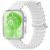 Ремешок Deexe Ocean Silicone для Huawei Watch Fit 3 - White: фото 1 из 3
