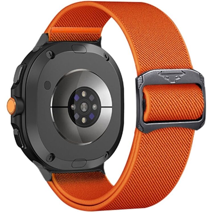 Ремінець Deexe Orbit Flex для Samsung Galaxy Watch 8 (40/44mm) / 8 Classic / Ultra (2025) - Orange: фото 1 з 5