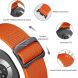 Ремінець Deexe Orbit Flex для Samsung Galaxy Watch 8 (40/44mm) / 8 Classic / Ultra (2025) - Orange (384109O). Фото 3 з 5