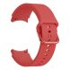 Ремешок Deexe Soft Silicone для Samsung Galaxy Watch 4 / 4 Classic / 5 / 5 Pro / 6 / 6 Classic / 7 / FE - Red (284302R). Фото 2 из 8