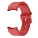 Ремешок Deexe Soft Silicone для Samsung Galaxy Watch 4 / 4 Classic / 5 / 5 Pro / 6 / 6 Classic / 7 / FE - Red (284302R). Фото 3 из 8