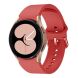 Ремешок Deexe Soft Silicone для Samsung Galaxy Watch 4 / 4 Classic / 5 / 5 Pro / 6 / 6 Classic / 7 / FE - Red (284302R). Фото 1 из 8