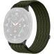 Ремешок Deexe Soft Weave для Samsung Galaxy Watch 8 (40/44mm) / 8 Classic - Dark Green (384035DG). Фото 1 из 5