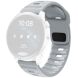 Ремінець Deexe Sport Band для годинників з шириною кріплення 22 мм - Grey / Blue (895546LH). Фото 1 з 2