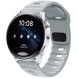 Ремінець Deexe Sport Band для годинників з шириною кріплення 22 мм - Grey / Blue (895546LH). Фото 2 з 2