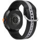 Ремінець Deexe Sport Strap для Samsung Galaxy Watch 8 (40/44mm) / 8 Classic - Black / Grey (384178BH). Фото 1 з 6