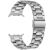 Ремешок Deexe Stainless Steel Strap для Samsung Galaxy Watch 8 (40/44mm) / 8 Classic - Silver: фото 1 из 6