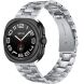 Ремешок Deexe Stainless Steel Strap для Samsung Galaxy Watch 8 (40/44mm) / 8 Classic - Silver (384141S). Фото 2 из 6