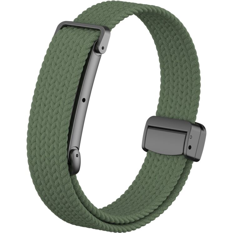 Ремешок для часов Deexe Knitted Strap для Google Fitbit Air - Army Green (258017AG) Ремешок для часов Deexe Knitted Strap для Google Fitbit Air - Army Green: фото 1 из 5