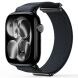 Ремінець DUX DUCIS YM Series для Apple Watch 46 / 45 / 44 / SE 44 / 42 (Series 1-3) / Ultra / Ultra 2 / Ultra 3 - Black (371852B). Фото 2 з 11
