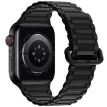 Ремінець Hoco WA06 для Apple Watch 46 / 45 / 44 / SE 44 / 42 (Series 1-3) / Ultra / Ultra 2 / Ultra 3 - Black: фото 1 з 4