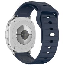 Ремешок KALEBOL Wave Pattern для Samsung Galaxy Watch 8 (40/44mm) / 8 Classic - Blue: фото 1 из 5