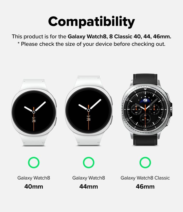 Ремінець Ringke Metal One Air для Samsung Galaxy Watch 8 (40/44mm) / 8 Classic 8800328813786 - Silver: фото 3 з 15