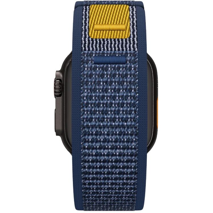 Ремешок Spigen (SGP) Athlex Air для Apple Watch 46 / 45 / 44 / SE 44 / Ultra / Ultra 2 (AMP09036) - Active Navy: фото 6 из 17