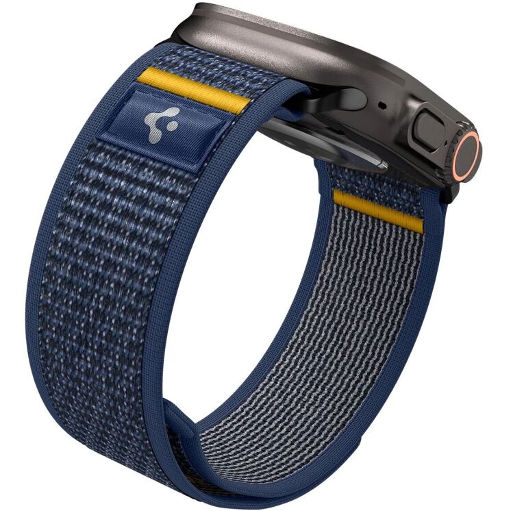 Ремешок Spigen (SGP) Athlex Air для Apple Watch 46 / 45 / 44 / SE 44 / Ultra / Ultra 2 (AMP09036) - Active Navy: фото 8 из 17