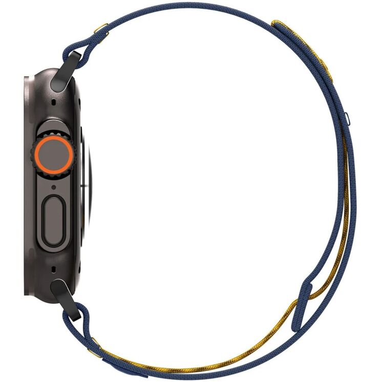 Ремешок Spigen (SGP) Athlex Air для Apple Watch 46 / 45 / 44 / SE 44 / Ultra / Ultra 2 (AMP09036) - Active Navy: фото 9 из 17