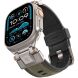Ремінець Spigen (SGP) DuraPro Armor для Apple Watch 46 / 45 / 44 / SE 44 / 42 (Series 1-3) / Ultra / Ultra 2 - Military Green (345103G). Фото 1 з 16
