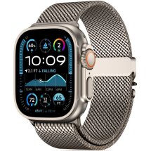 Ремешок Tech-Protect Milano для Apple Watch 46 / 44 / SE 44 / 45 / Ultra / Ultra 2 (49mm) - Titanium: фото 1 из 4