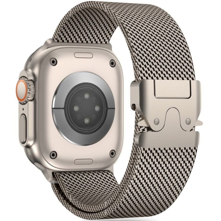 Ремешок Tech-Protect Milano для Apple Watch 46 / 44 / SE 44 / 45 / Ultra / Ultra 2 (49mm) - Titanium: фото 2 из 4