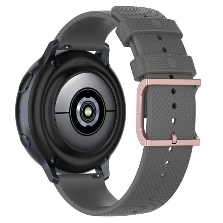 Ремешок UniCase Dot Pattern для Samsung Galaxy Watch 3 (41mm) - Grey: фото 1 из 5
