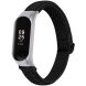 Ремінець UniCase Nylon для Xiaomi Mi Smart Band 8 - Black (326018B). Фото 2 з 8