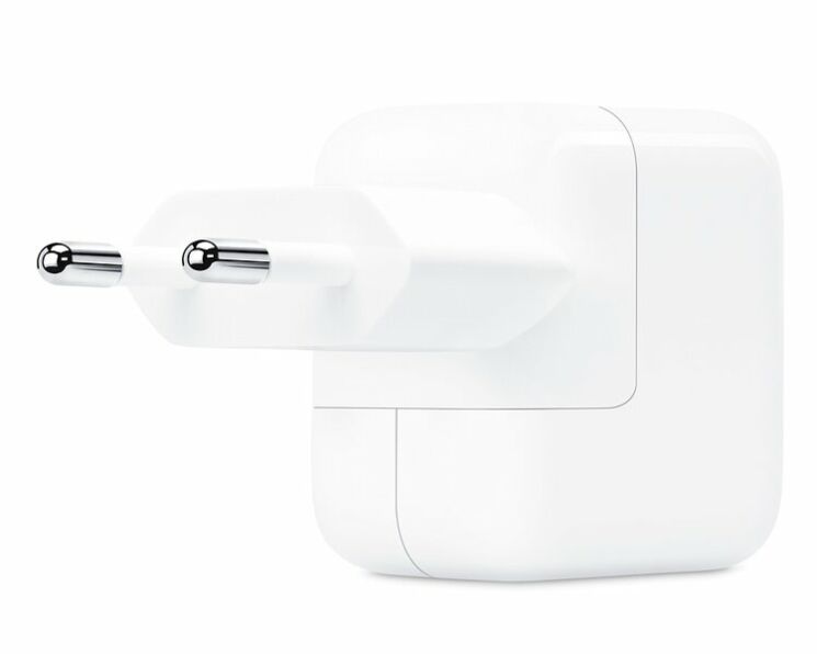 Сетевое зарядное устройство Apple 12W для iPhone / iPad / iPod (MD836ZM/A) - White: фото 1 из 3