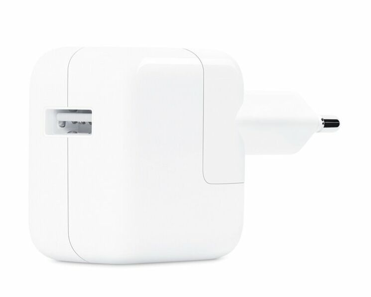 Сетевое зарядное устройство Apple 12W для iPhone / iPad / iPod (MD836ZM/A) - White: фото 3 из 3
