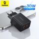 Сетевое зарядное устройство Baseus Cube C+U (30W) P10111404213-00 - White (346172W). Фото 10 из 13