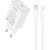 Мережевий зарядний пристрій Hoco C143A PD20W (Type-C) + кабель Type-C to Lightning - White: фото 1 з 8