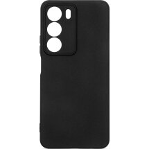 Силиконовый (TPU) чехол ArmorStandart Matte Slim Fit для Realme C71 - Black: фото 1 из 5
