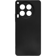 Силиконовый (TPU) чехол ArmorStandart Matte Slim Fit для TECNO Camon 30 (CL6) - Black: фото 1 из 5