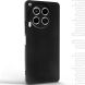 Силиконовый (TPU) чехол ArmorStandart Matte Slim Fit для TECNO Camon 30 (CL6) - Black (352113B). Фото 2 из 5