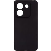 Силиконовый (TPU) чехол ArmorStandart Matte Slim Fit для Xiaomi Poco M7 Pro - Black: фото 1 из 5