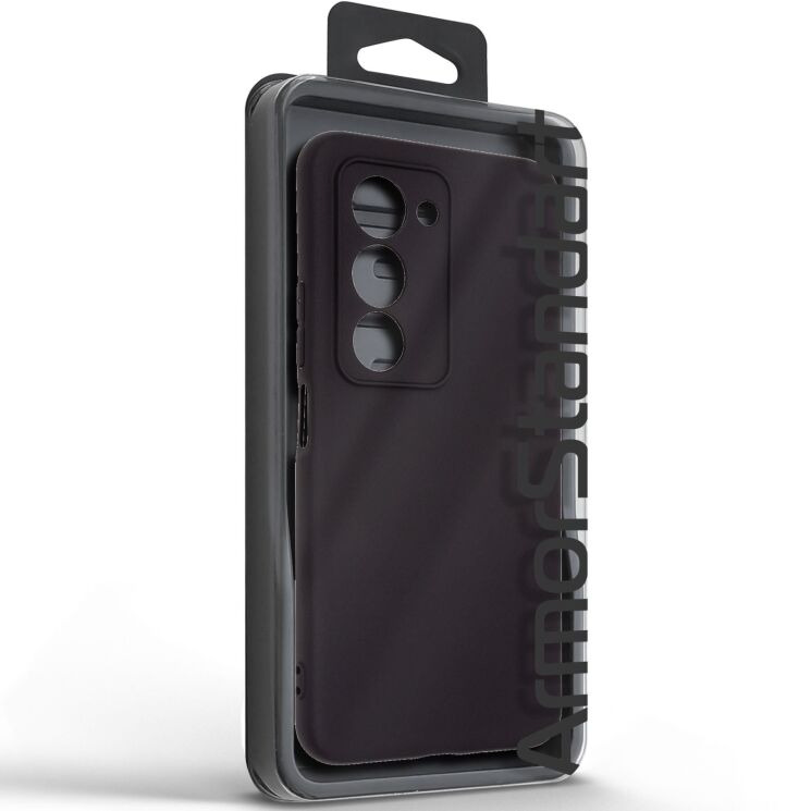 Силіконовий (TPU) чохол ArmorStandart Matte Slim Fit для Xiaomi Redmi 15 - Black: фото 3 з 5