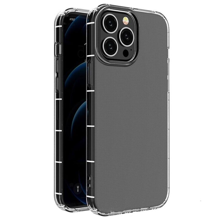 Силиконовый (TPU) чехол Deexe Clear Cover для Apple iPhone 14 Pro - Transparent: фото 3 из 8