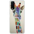 Силиконовый (TPU) чехол Deexe Life Style для VIVO Y20 (V2027) / Y12s - Giraffe (268423C)
