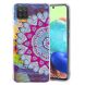 Силиконовый (TPU) чехол Deexe LumiCase для Samsung Galaxy A12 (A125) / A12 Nacho (A127) / M12 (M127) - Half The Flower (260378C). Фото 3 из 5