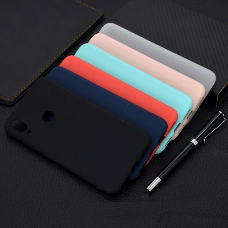 Силиконовый (TPU) чехол Deexe Matte Case для Xiaomi Redmi Note 7 / Note 7 Pro - Black: фото 7 из 8