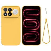 Силиконовый (TPU) чехол Deexe Silicone Case для Xiaomi Poco F9 Pro - Yellow: фото 1 из 9