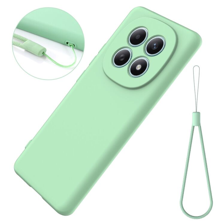 Силиконовый (TPU) чехол Deexe Silicone Case для Xiaomi Redmi Note 15 5G / Poco M8 5G - Black: фото 8 из 9