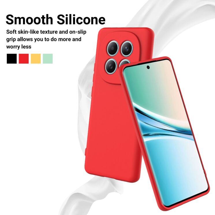 Силиконовый (TPU) чехол Deexe Silicone Case для Xiaomi Redmi Note 15 5G / Poco M8 5G - Black: фото 4 из 9