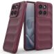 Силиконовый (TPU) чехол Deexe Terra Case для Motorola Edge 70 Fusion - Wine Red (409512WR). Фото 2 из 6